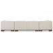 June Beige Modular Sectional, U Shaped